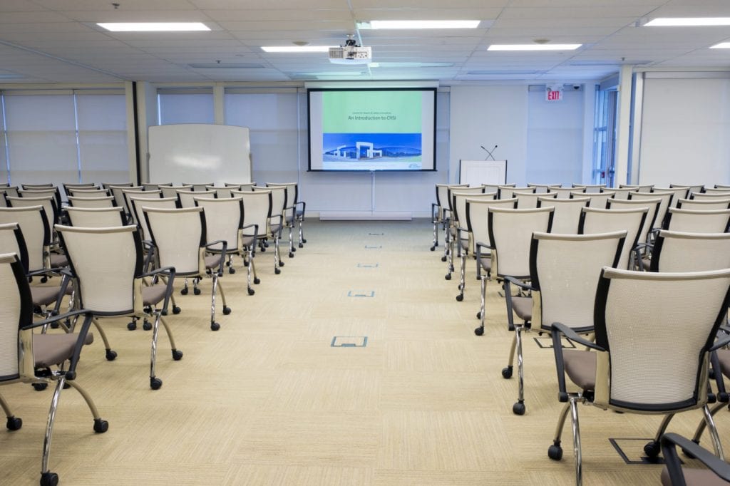Mississauga Corporate Events & Meetings Centre (projector)