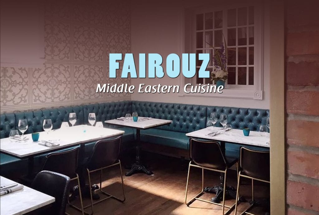 Fairouz Restaurant | Middle-Eastern Private Dining for up to 60 People